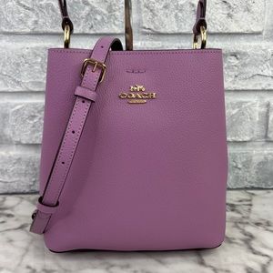 Coach Town Bucket Bag Crossbody Handbag Violet Orchid